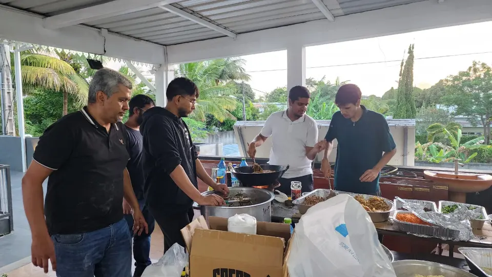 Khuddam Meeting — Manish & Kevin, photo 2